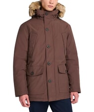 TIMBERLAND SCAR RIDGE Giaccone con cappuccio chocolate - Giacche Uomo - 4