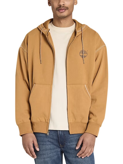 10061 Felpa con cappuccio wheat boot - Felpe Uomo