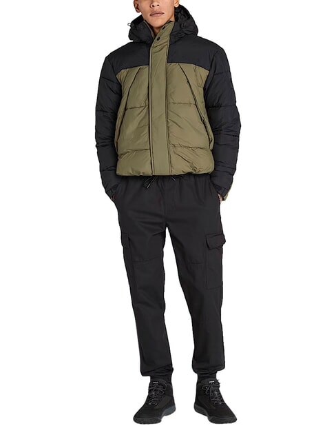 PUFFET Piumino idrorepellente black/grape leaf - Piumini Uomo