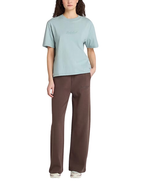 LUSH COMFORT T-Shirt in cotone silver blue - T-shirt e Top Donna