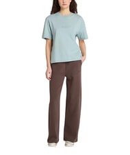 TIMBERLAND LUSH COMFORT T-Shirt in cotone silver blue - T-shirt e Top Donna - 2