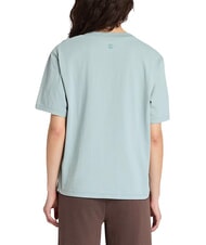 TIMBERLAND LUSH COMFORT T-Shirt in cotone silver blue - T-shirt e Top Donna - 3