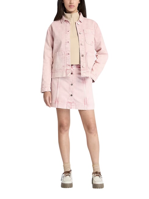KEMPSHIRE CHORE Giacca manica lunghe peach pink wash - Giacche Donna