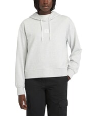 TIMBERLAND STACK LOGO Felpa con cappuccio light grey melange - Felpe Donna - 4