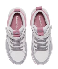 TIMBERLAND STONE JUMP MID Sneakers misto pelle light grey suede - Scarpe Bambino - 3