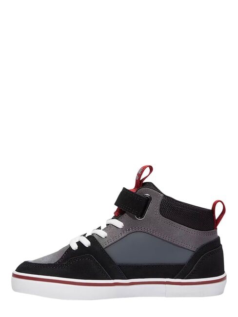 STONE JUMP MID Sneakers misto pelle dark grey suede - Scarpe Bambino