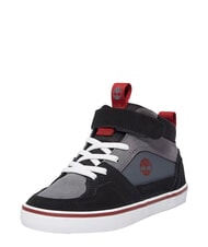 TIMBERLAND STONE JUMP MID Sneakers misto pelle dark grey suede - Scarpe Bambino - 6