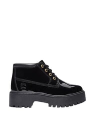 TIMBERLAND STONE STREET Stivaletto waterproof, in pelle black patent leather - Scarpe Donna - 5
