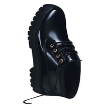 TIMBERLAND STONE STREET Stivaletto waterproof, in pelle black patent leather - Scarpe Donna - 9