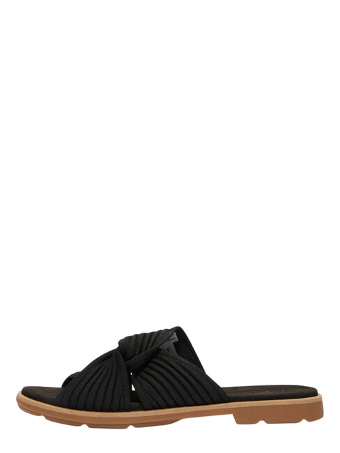 CALISTA BAY Sandali misto pelle black knit - Scarpe Donna