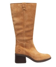 TIMBERLAND BELLEVAUX Stivale in pelle medium brown suede - Scarpe Donna - 3