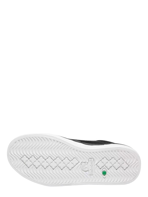 STONE JUMP MID Sneakers misto pelle black suede - Scarpe Bambino