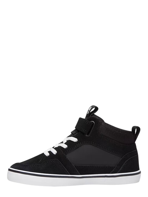 STONE JUMP MID Sneakers misto pelle black suede - Scarpe Bambino