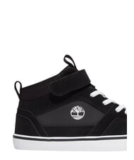 TIMBERLAND STONE JUMP MID Sneakers misto pelle black suede - Scarpe Bambino - 9