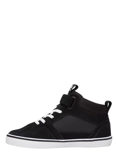 STONE JUMP MID Sneakers misto pelle black suede - Scarpe Bambino