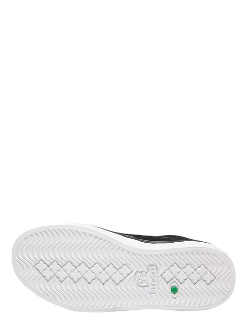 STONE JUMP MID Sneakers misto pelle black suede - Scarpe Bambino