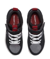 TIMBERLAND STONE JUMP MID Sneakers misto pelle dark grey suede - Scarpe Bambino - 3