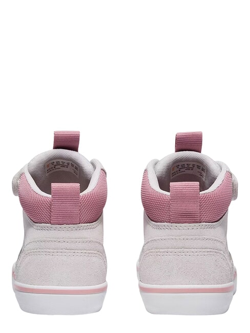 STONE JUMP MID Sneakers misto pelle light grey suede - Scarpe Bambino