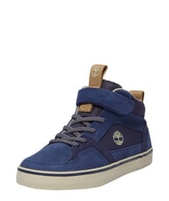 TIMBERLAND STONE JUMP MID Sneakers misto pelle dark blue - Scarpe Bambino - 6