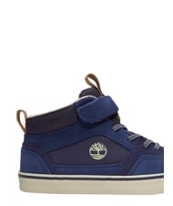 TIMBERLAND STONE JUMP MID Sneakers misto pelle dark blue - Scarpe Bambino - 9