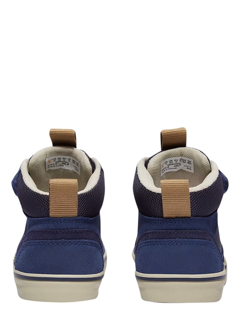 STONE JUMP MID Sneakers misto pelle dark blue - Scarpe Bambino