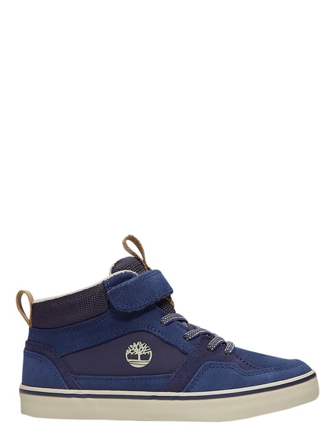 STONE JUMP MID Sneakers misto pelle dark blue - Scarpe Bambino