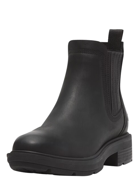 BRIMFIELD Stivaletti bassi in pelle black full grain - Scarpe Donna