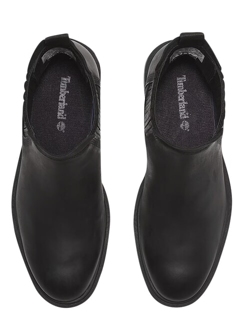 BRIMFIELD Stivaletti bassi in pelle black full grain - Scarpe Donna