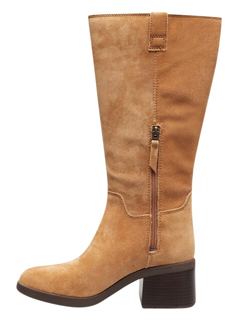 BELLEVAUX Stivale in pelle medium brown suede - Scarpe Donna