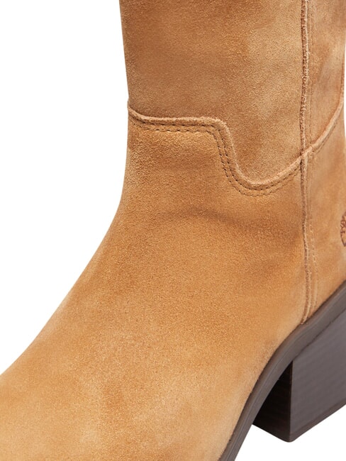 BELLEVAUX Stivale in pelle medium brown suede - Scarpe Donna