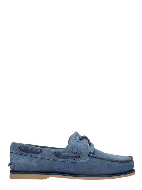 CLASSIC BOAT  Scarpe in pelle suede medium blue suede - Scarpe Uomo
