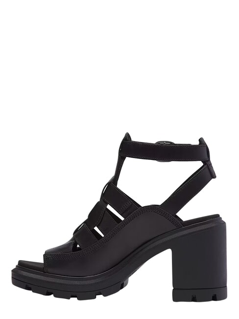 ALLINGTON Sandalo fisherman alto black full grain - Scarpe Donna