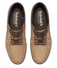 TIMBERLAND HERITAGE Stivaletto basso in pelle md beige nubuck w dk brn - Scarpe Uomo - 5