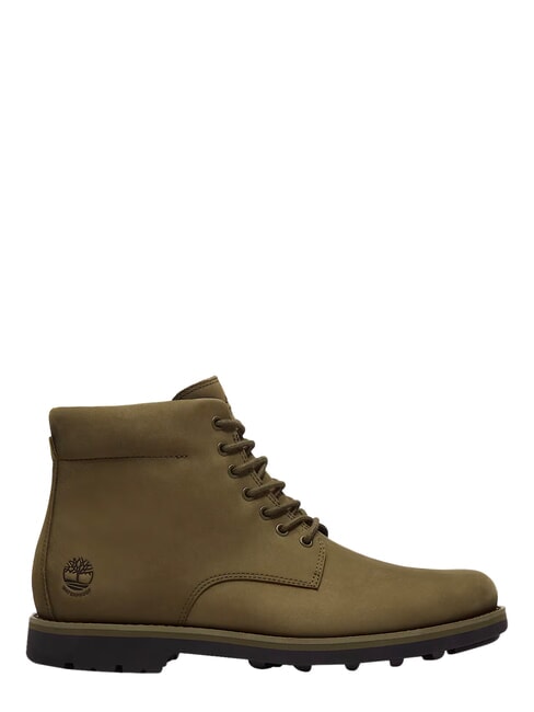 ALDEN BROOK Stivaletto waterproof, in pelle dark olive nubuck - Scarpe Uomo