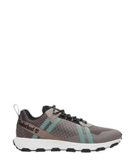 TIMBERLAND WINSOR TRAIL Sneakers misto pelle taupe mesh - Scarpe Uomo - 3