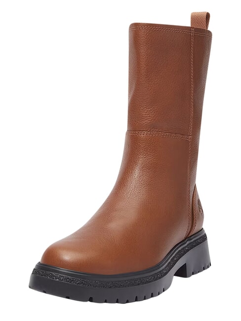 CAMBRIA VALLEY Stivali in pelle rust full grain - Scarpe Donna