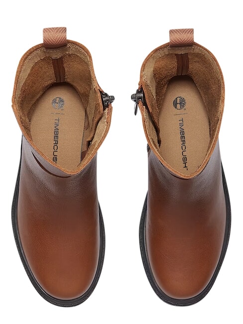 CAMBRIA VALLEY Stivali in pelle rust full grain - Scarpe Donna