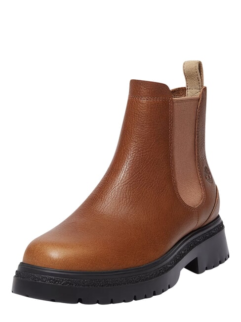 CAMBRIA VALLEY Stivaletto in pelle rust full grain - Scarpe Donna