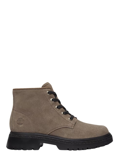 CAMBRIA VALLEY Anfibi in pelle medium grey suede - Scarpe Donna