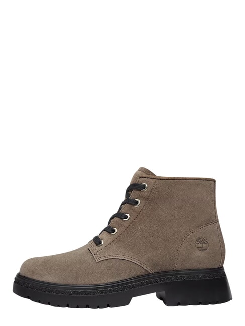 CAMBRIA VALLEY Anfibi in pelle medium grey suede - Scarpe Donna