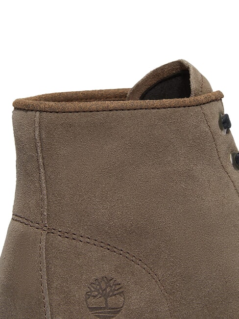 CAMBRIA VALLEY Anfibi in pelle medium grey suede - Scarpe Donna