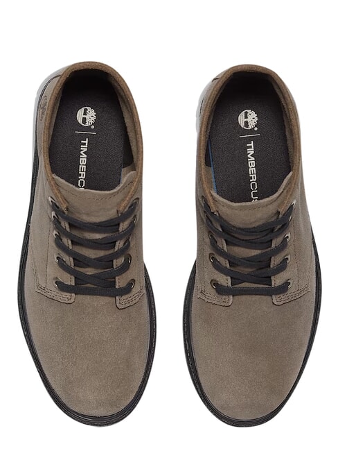CAMBRIA VALLEY Anfibi in pelle medium grey suede - Scarpe Donna