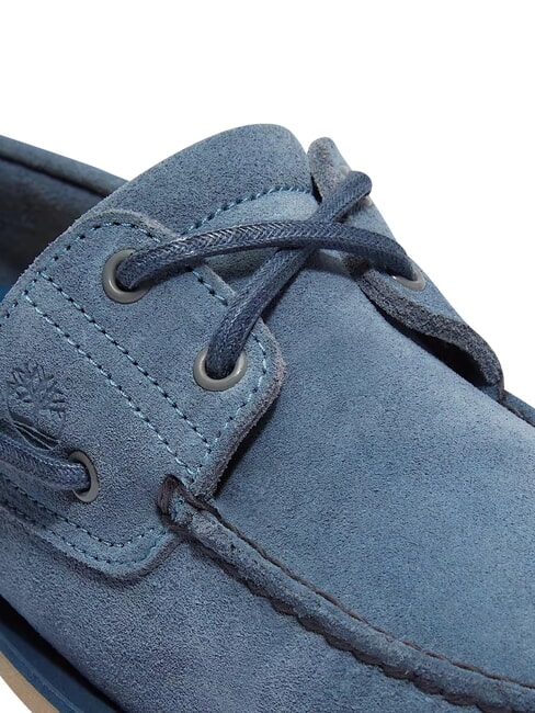 CLASSIC BOAT  Scarpe in pelle suede medium blue suede - Scarpe Uomo