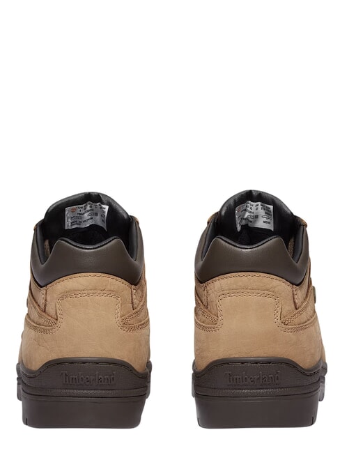 HERITAGE Stivaletto basso in pelle md beige nubuck w dk brn - Scarpe Uomo