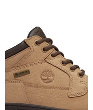 TIMBERLAND HERITAGE Stivaletto basso in pelle md beige nubuck w dk brn - Scarpe Uomo - 9