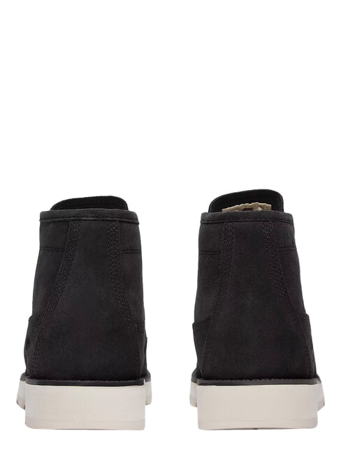 BRITTON MILLS Scarponcini in pelle  black suede - Scarpe Uomo