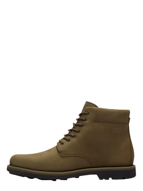 ALDEN BROOK Stivaletto waterproof, in pelle dark olive nubuck - Scarpe Uomo