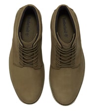 TIMBERLAND ALDEN BROOK Stivaletto waterproof, in pelle dark olive nubuck - Scarpe Uomo - 3