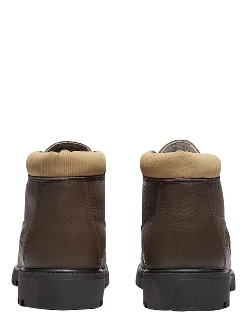 PREMIUM MID  Stivaletti impermeabili in pelle dark brown fg w olv - Scarpe Uomo