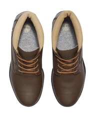 TIMBERLAND PREMIUM MID  Stivaletti impermeabili in pelle dark brown fg w olv - Scarpe Uomo - 5